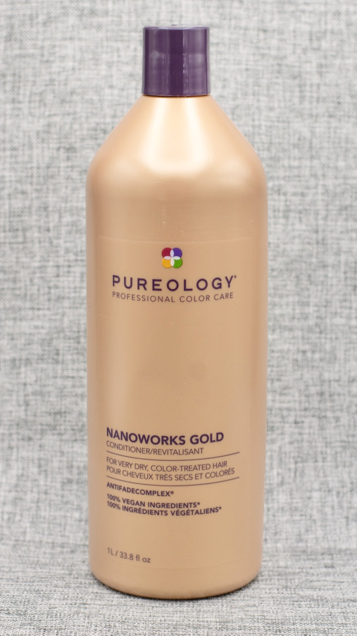 Pureology Hair Care 33.8 oz Pureology Nano Works Gold Conditioner