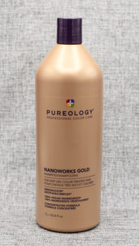 Pureology Hair Care 33.8 oz Pureology Nano Works Gold Shampoo