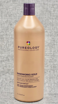 Pureology Hair Care 33.8 oz Pureology Nano Works Gold Shampoo