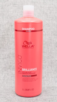 Wella Hair Care 33.8 oz Wella Brilliance Shampoo for Coarse Hair