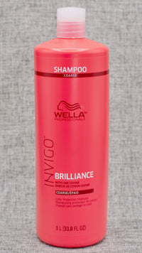 Wella Hair Care 33.8 oz Wella Brilliance Shampoo for Coarse Hair