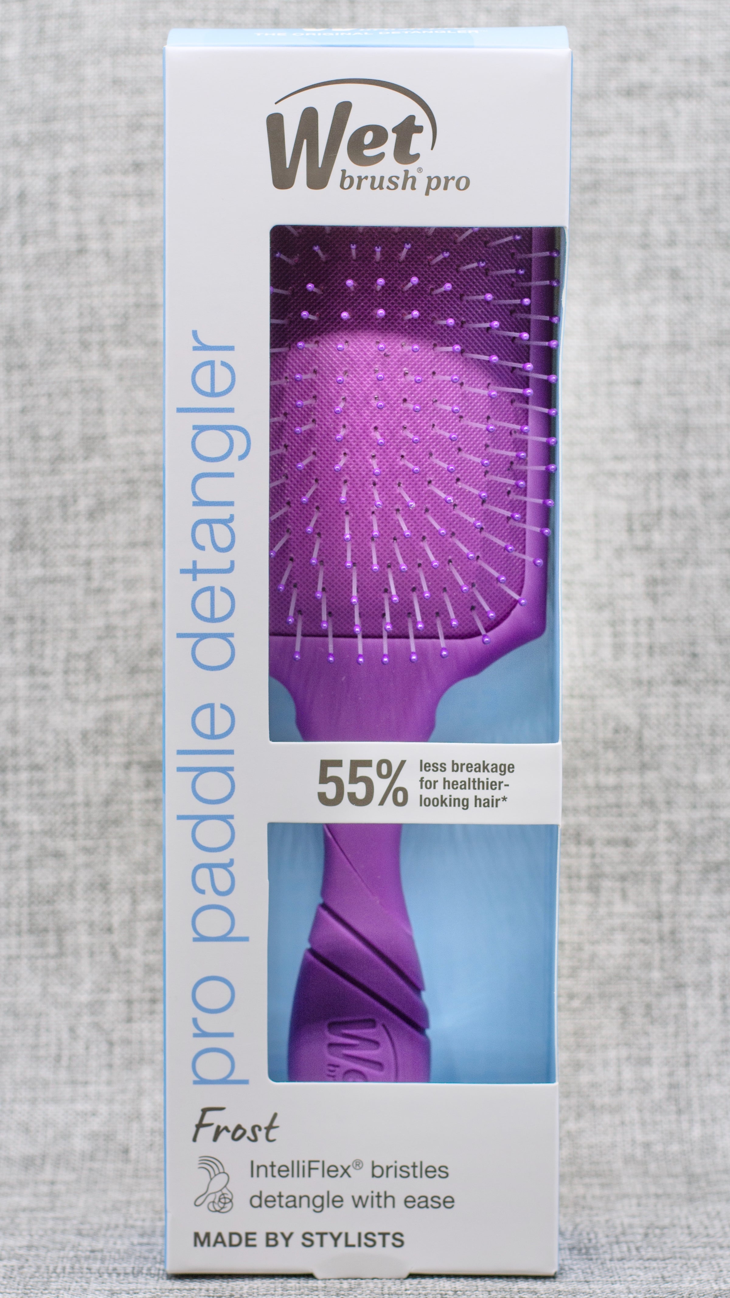 Wet Brush Tools Purple Wet Brush Pro Paddle Detangler Brush